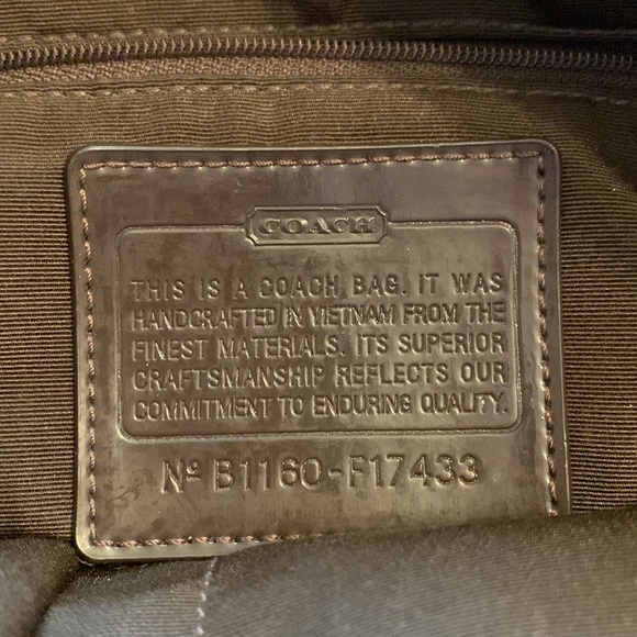 Coach Fabric Purse - Picture 9 of 11